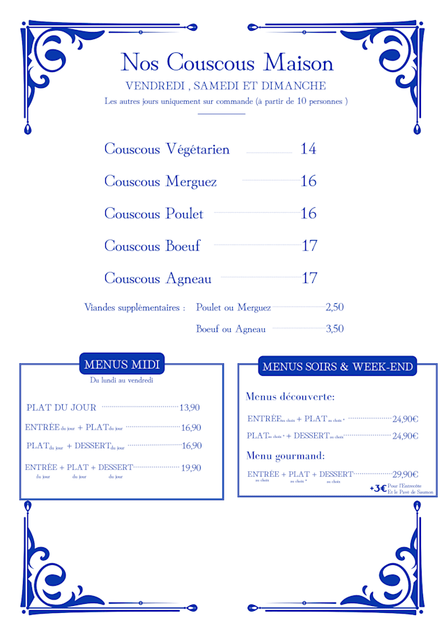 PDF Menu page 2