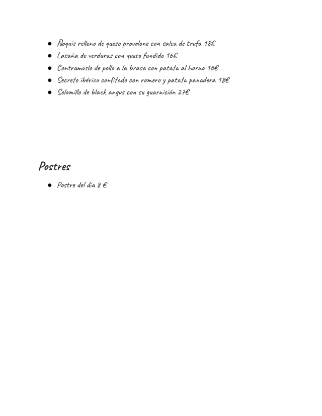 PDF Menu page 2