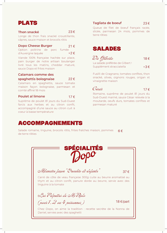 PDF Menu page 2