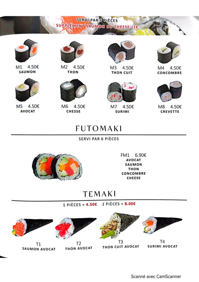 PDF Menu page 2