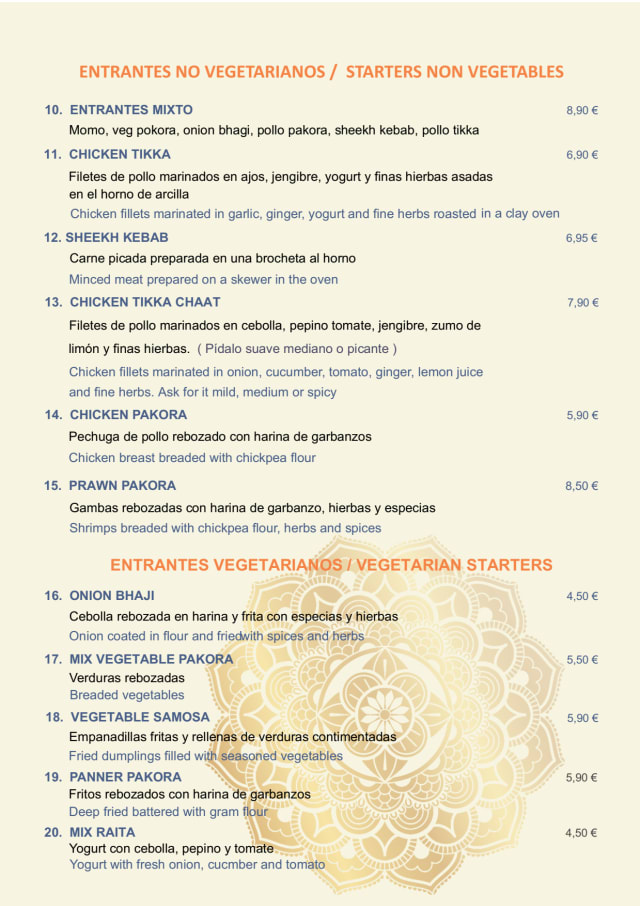 PDF Menu page 2