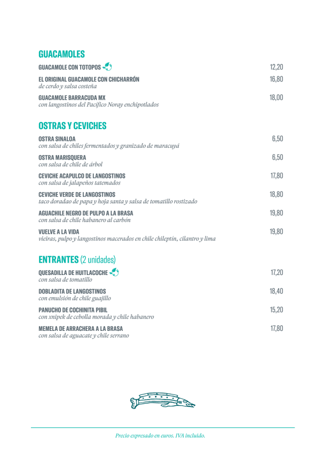 PDF Menu page 2