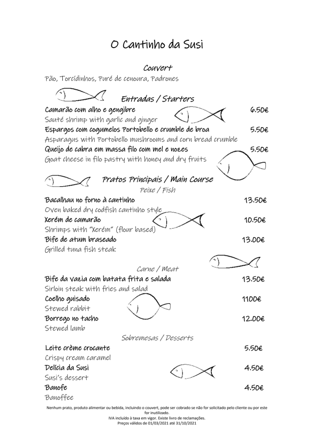 PDF Menu page 2