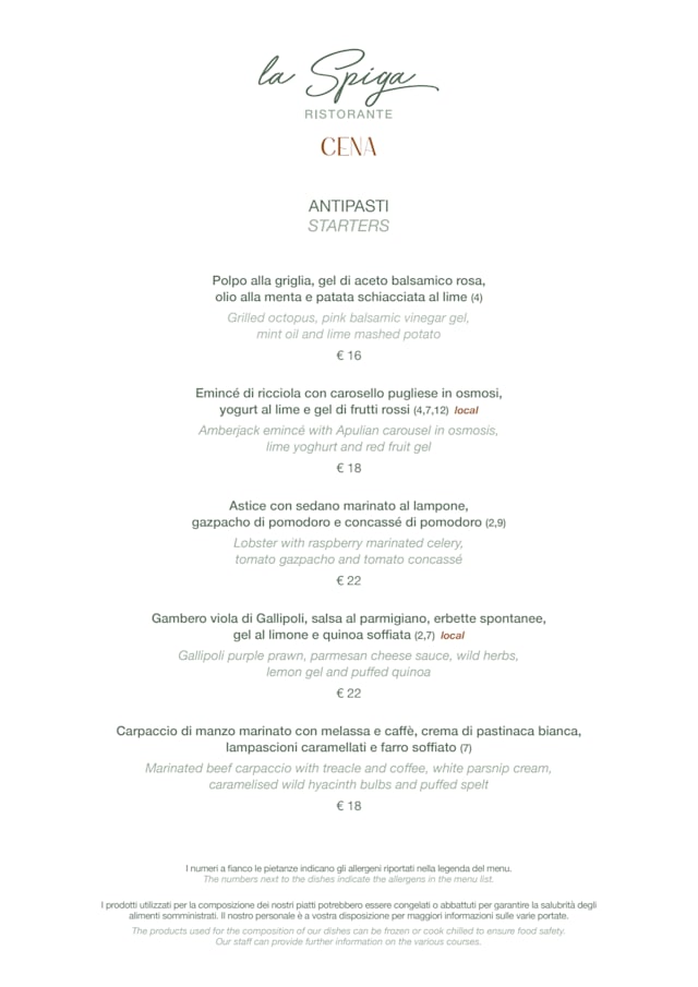 PDF Menu page 2