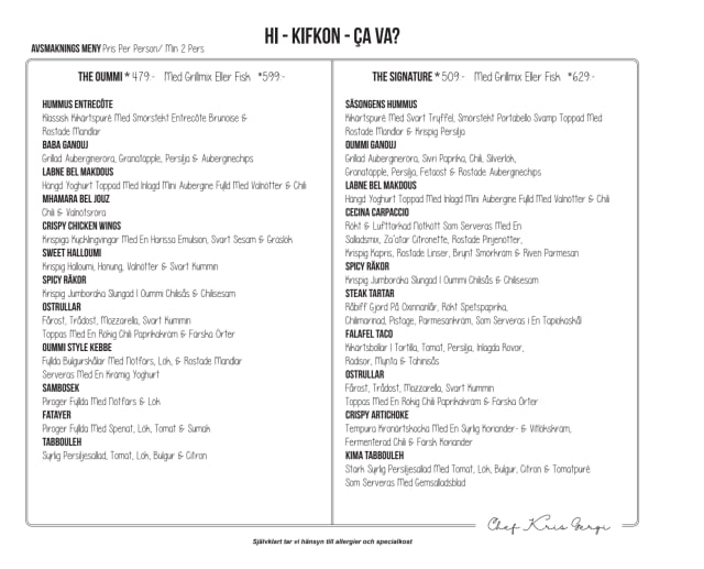 PDF Menu page 2