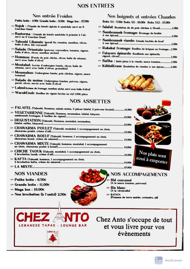 PDF Menu page 2