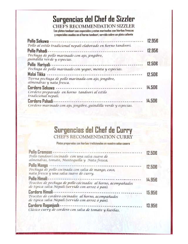 PDF Menu page 2