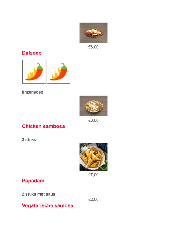 PDF Menu page 2