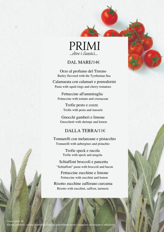 PDF Menu page 2