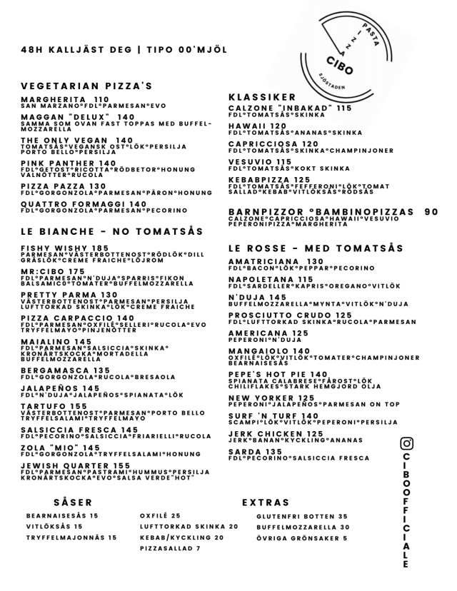 PDF Menu page 2