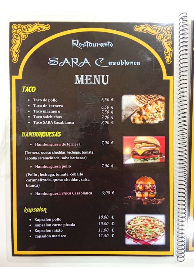 PDF Menu page 2