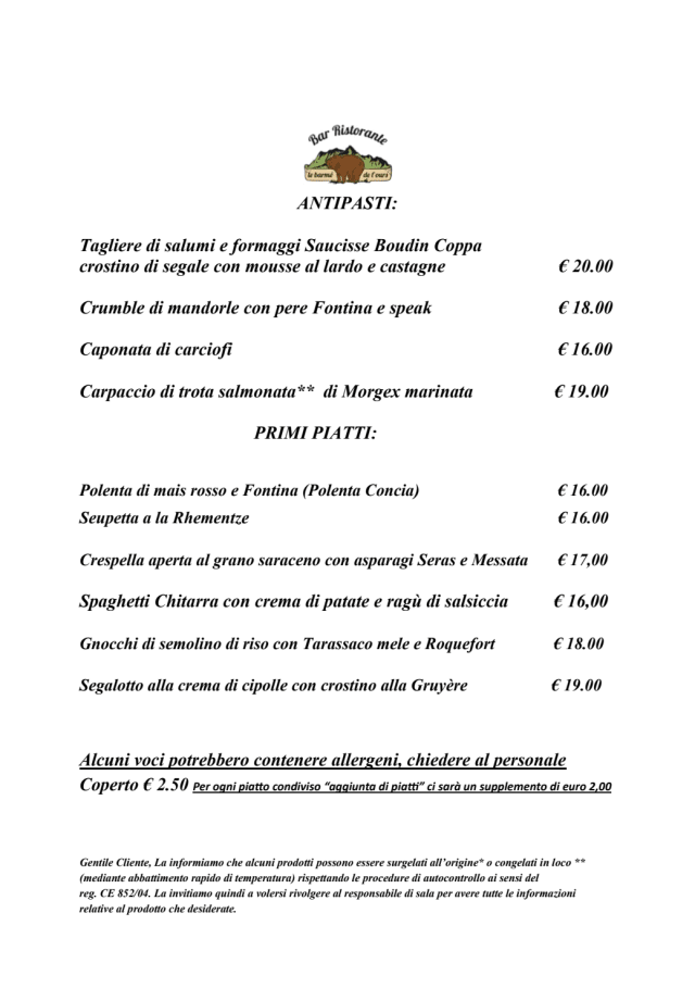 PDF Menu page 2