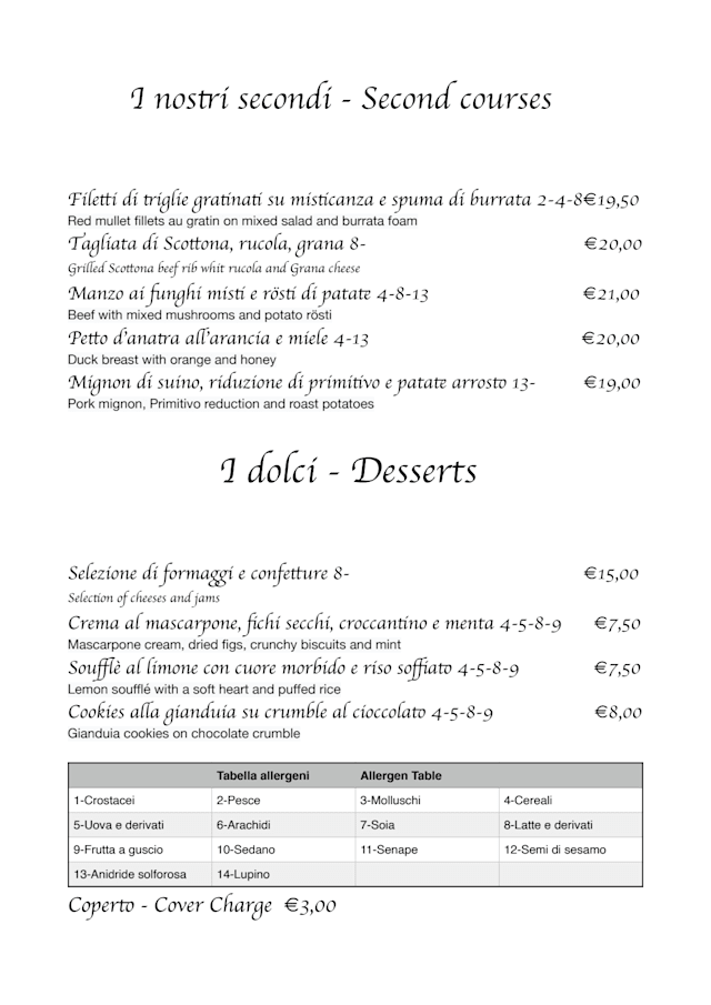 PDF Menu page 2