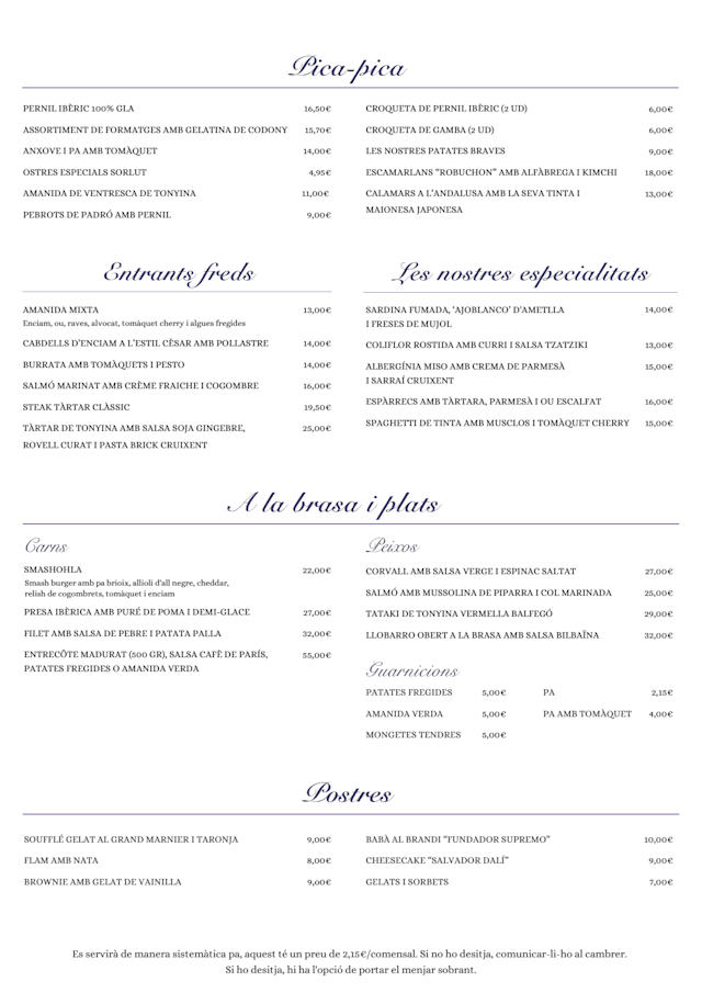 PDF Menu page 2