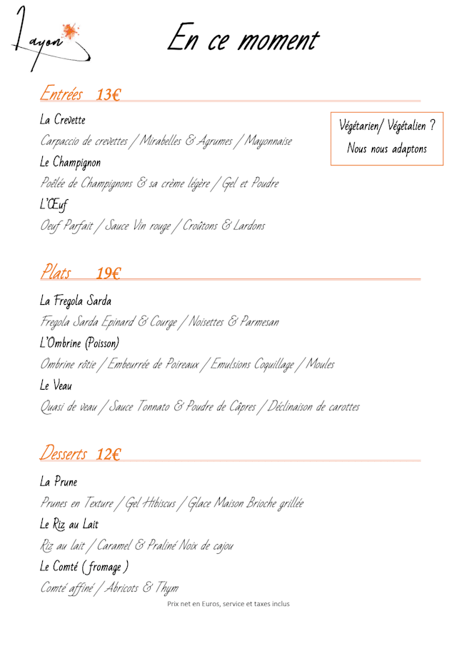 PDF Menu page 2