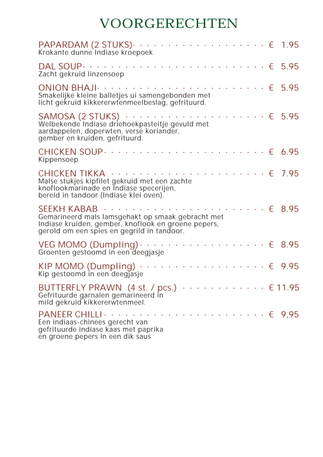 PDF Menu page 2