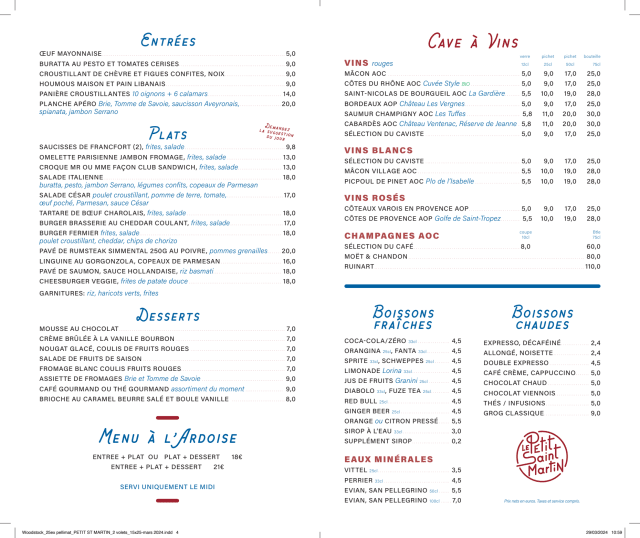 PDF Menu page 2
