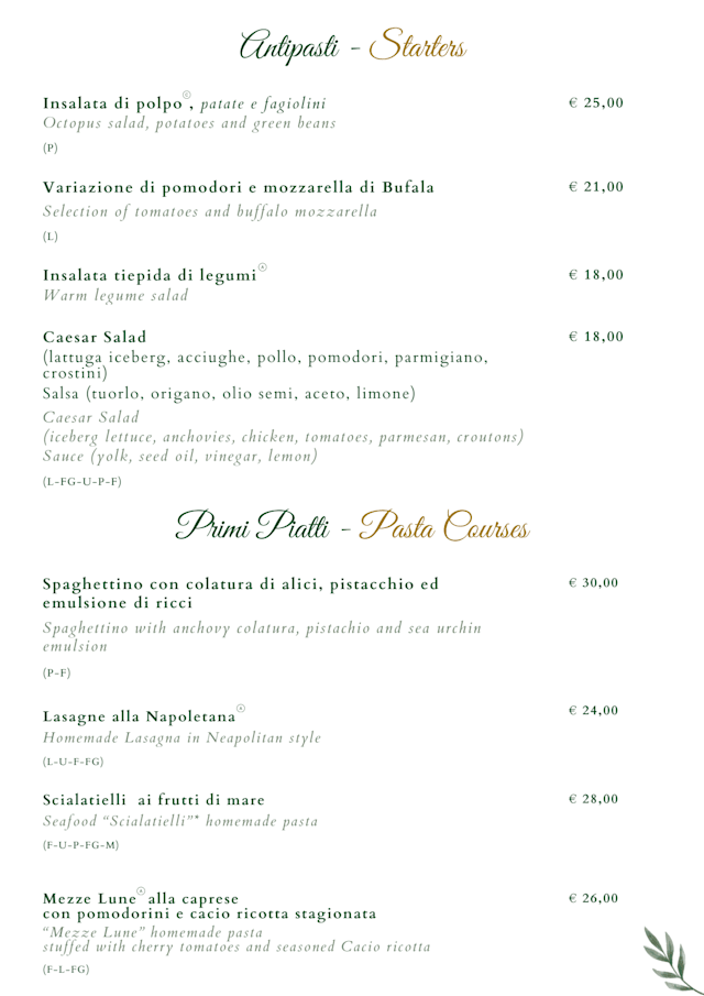 PDF Menu page 2