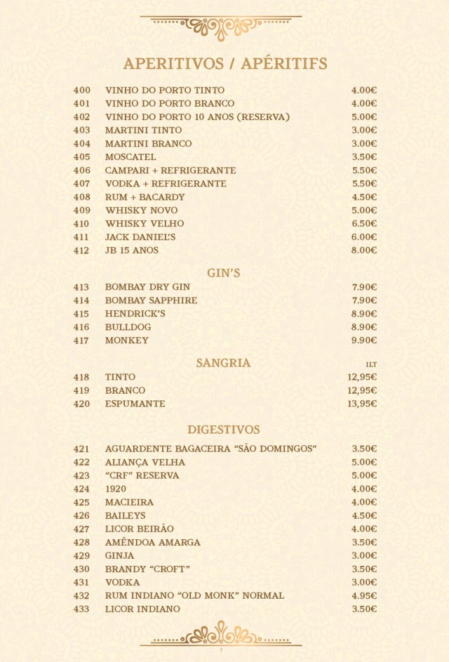 PDF Menu page 2
