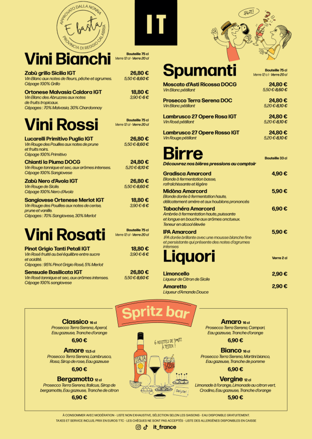 PDF Menu page 2
