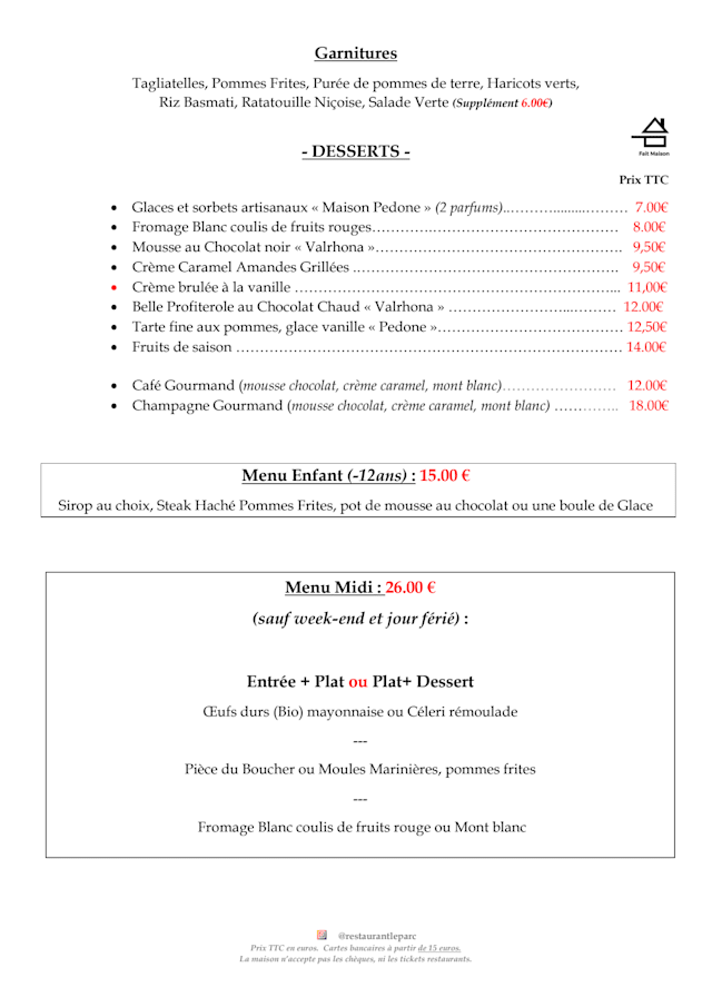 PDF Menu page 2