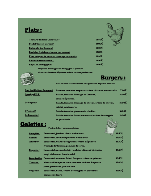 PDF Menu page 2