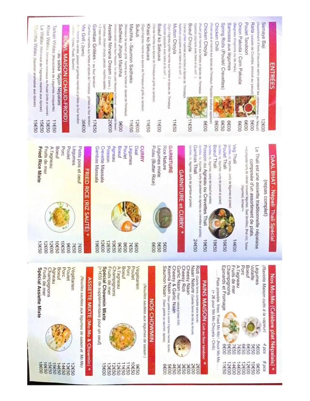 PDF Menu page 2