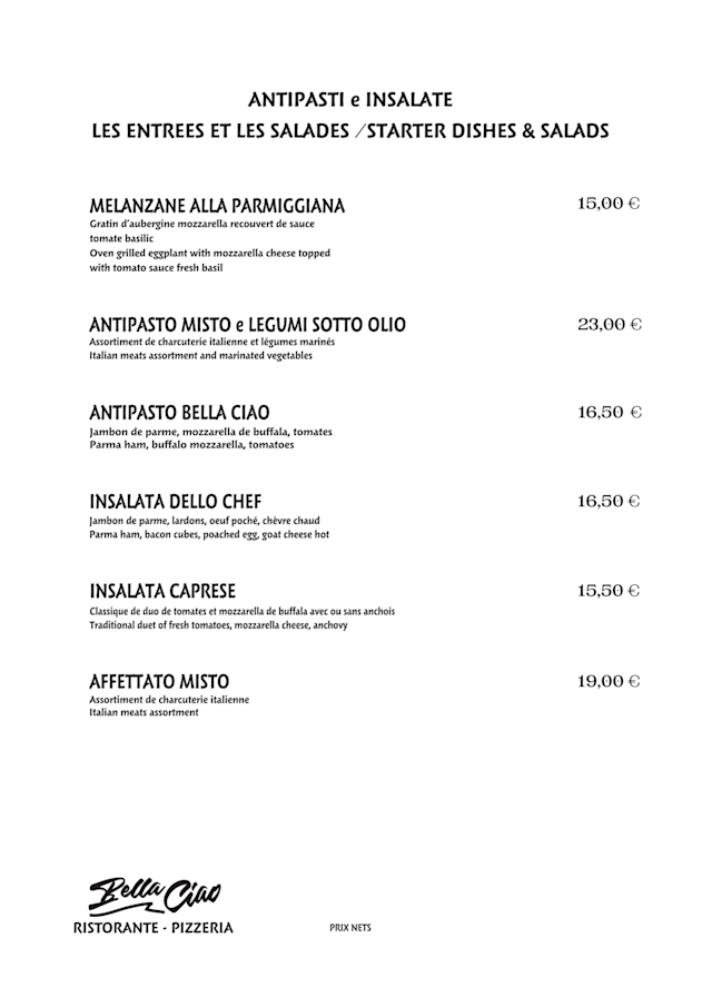 PDF Menu page 2