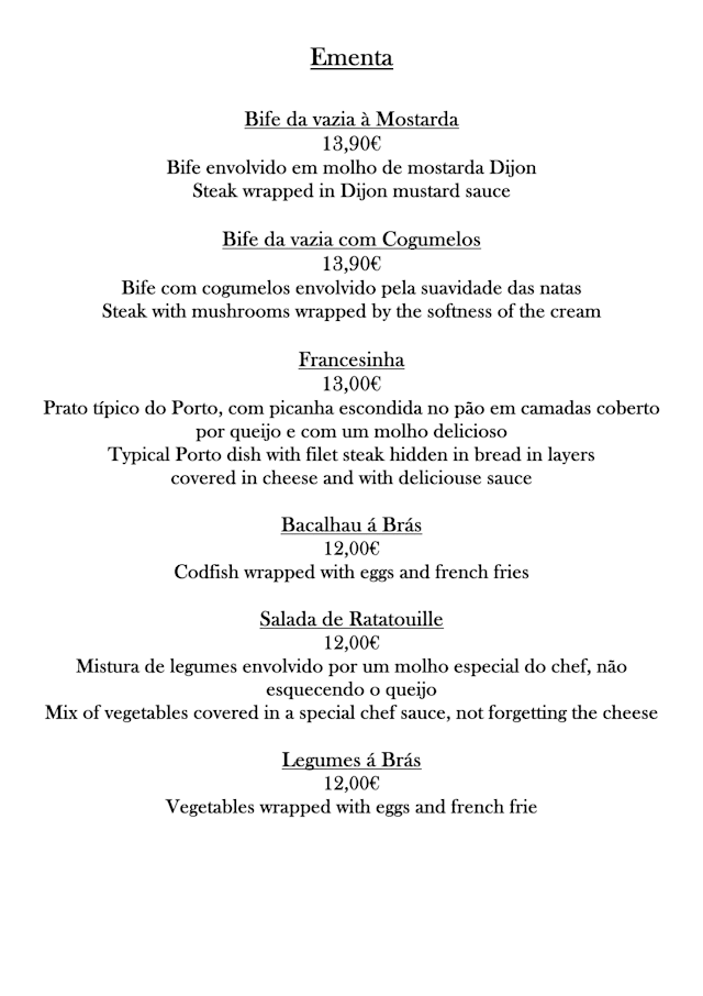 PDF Menu page 2