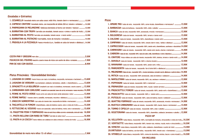 PDF Menu page 2