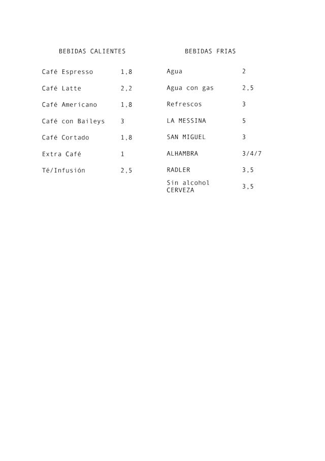 PDF Menu page 2