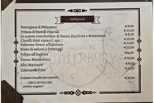 PDF Menu page 2