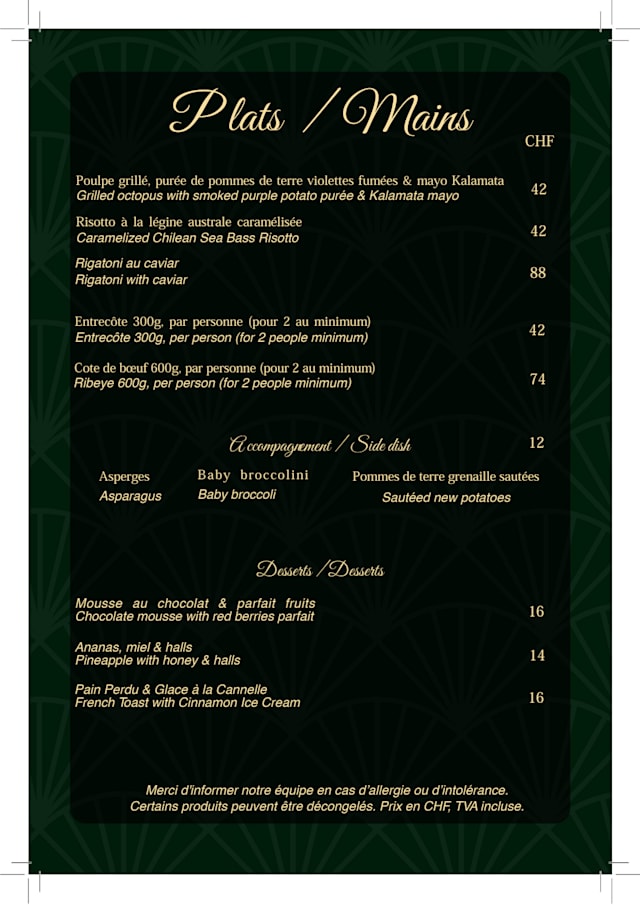 PDF Menu page 2