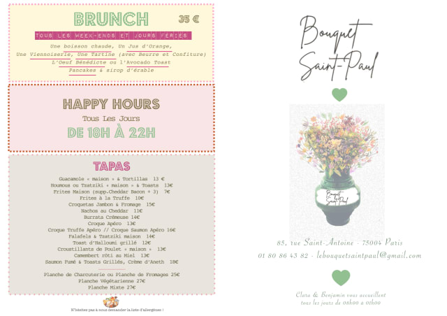 PDF Menu page 2