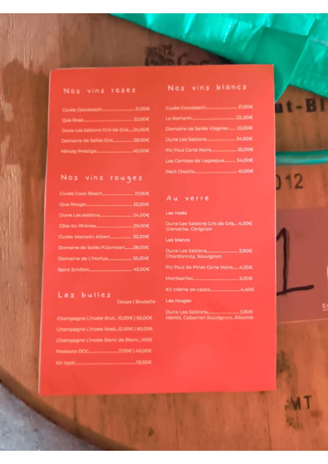 PDF Menu page 2