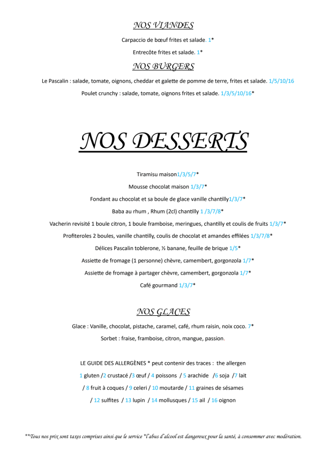 PDF Menu page 2