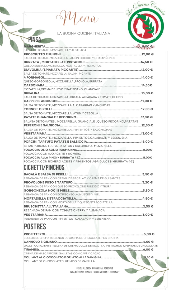 PDF Menu page 2