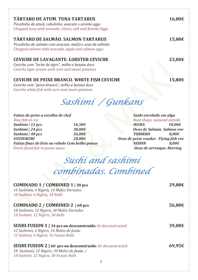 PDF Menu page 2