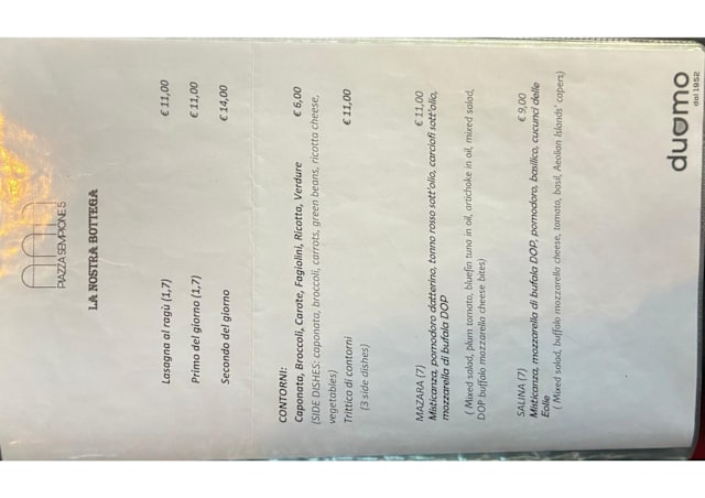 PDF Menu page 2