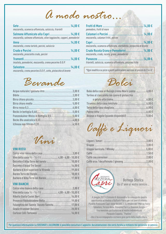 PDF Menu page 2