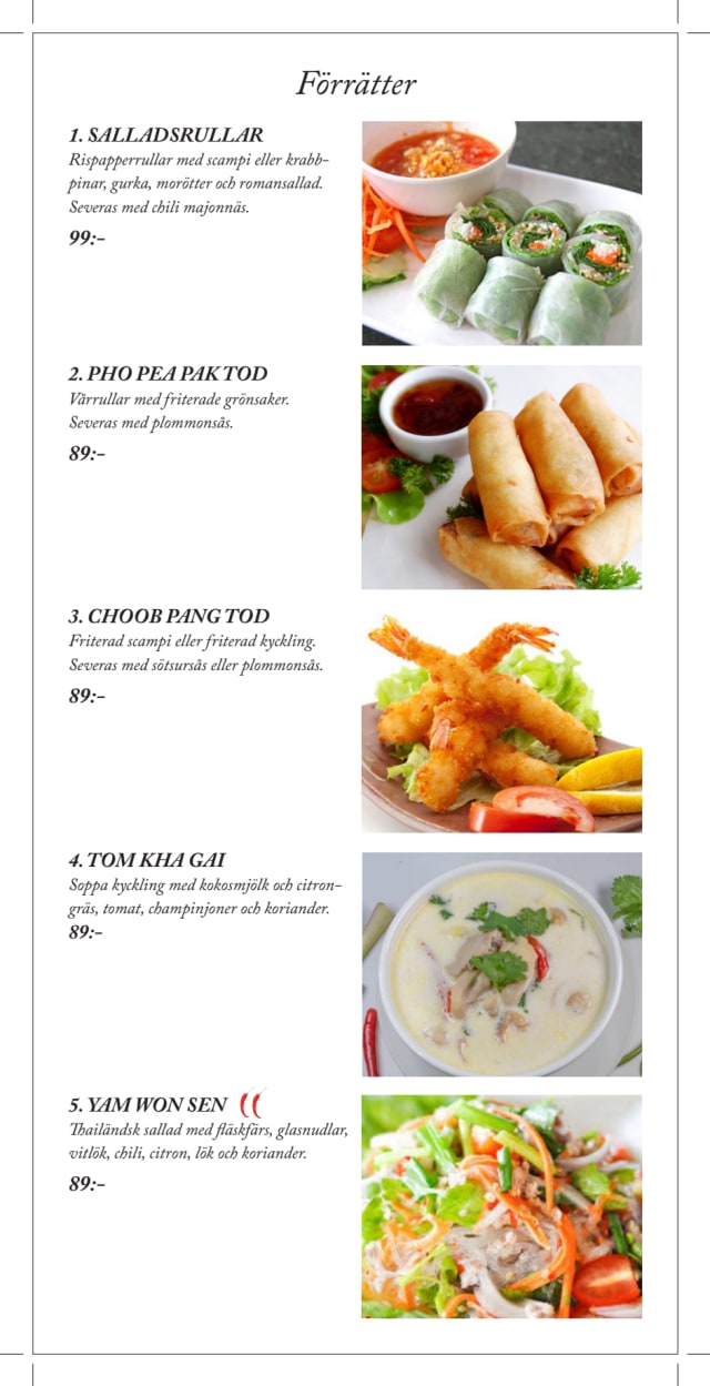PDF Menu page 2