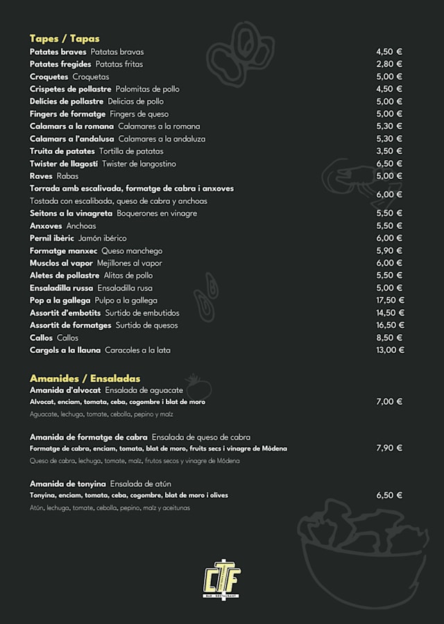 PDF Menu page 2