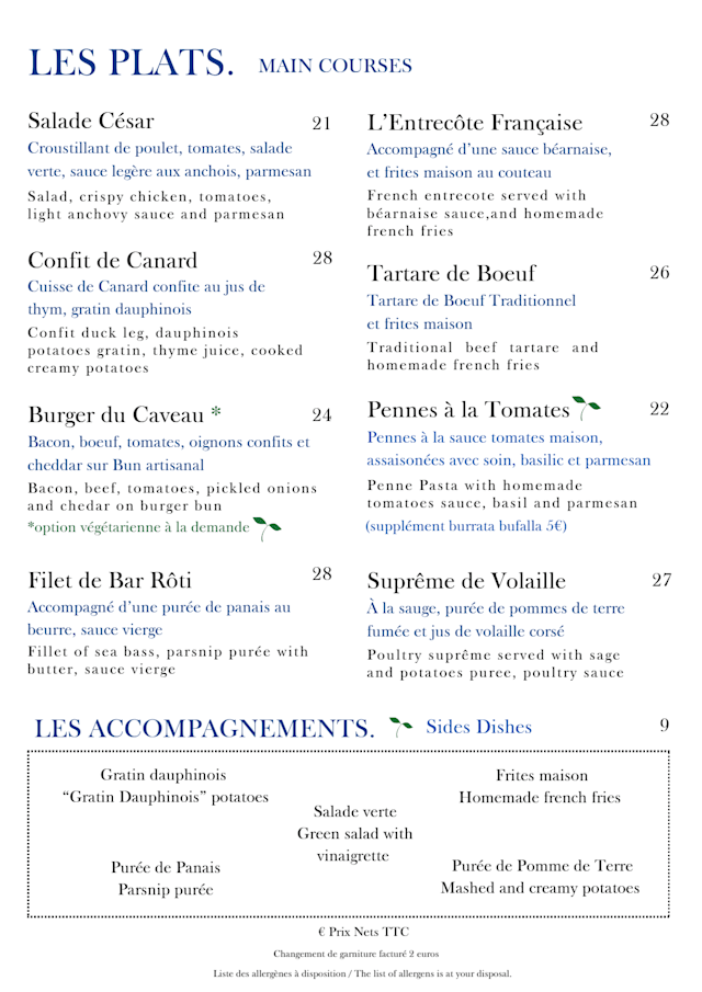 PDF Menu page 2