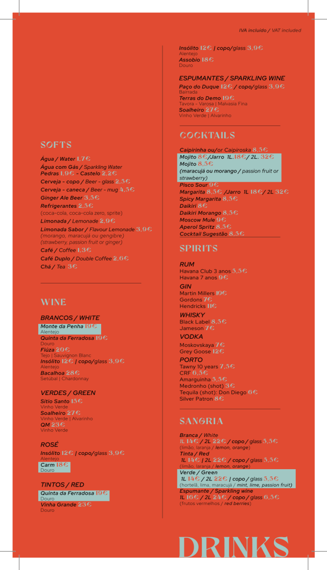PDF Menu page 2