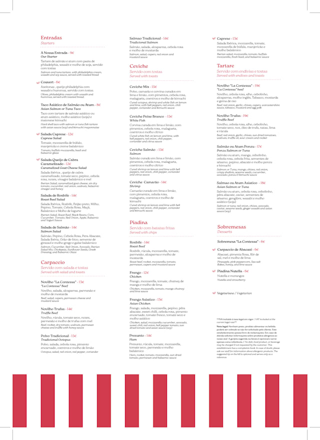 PDF Menu page 2