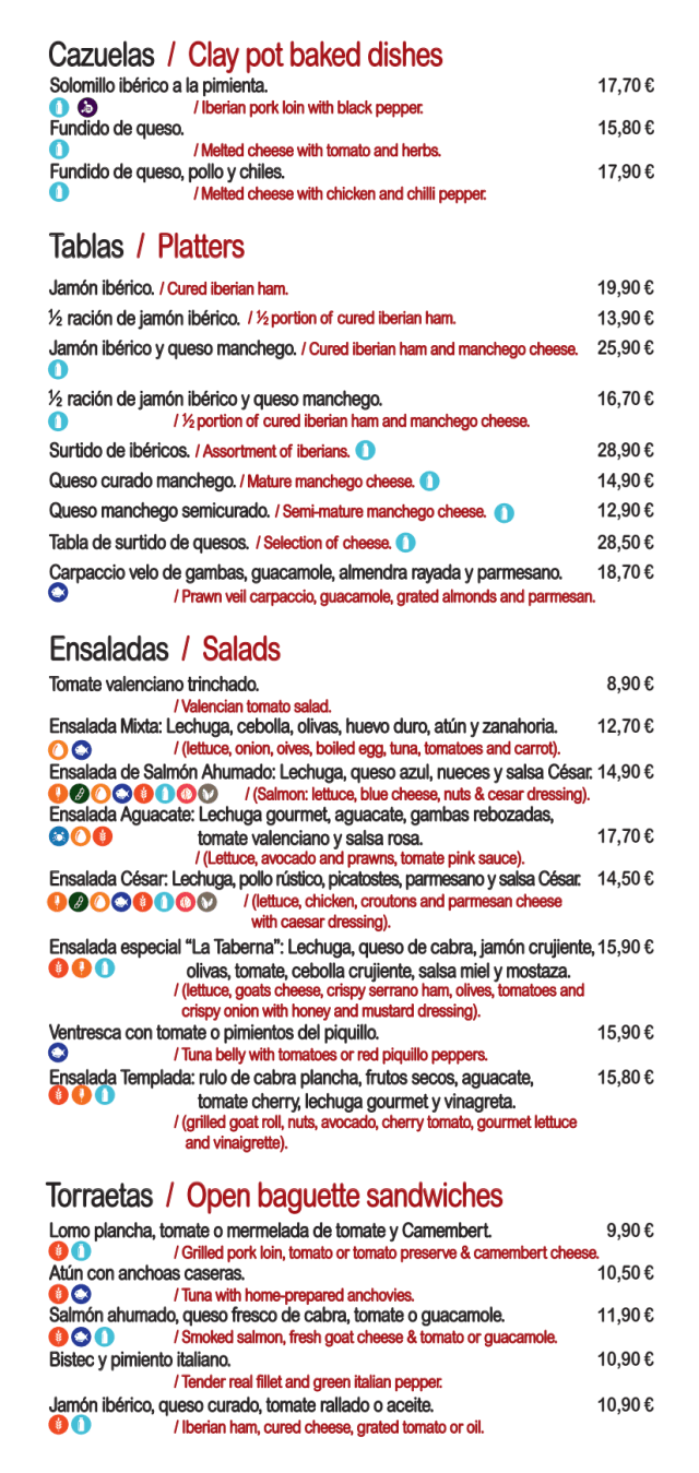 PDF Menu page 2