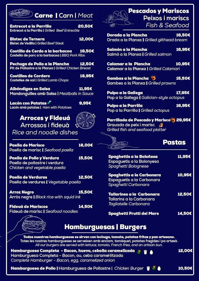 PDF Menu page 2