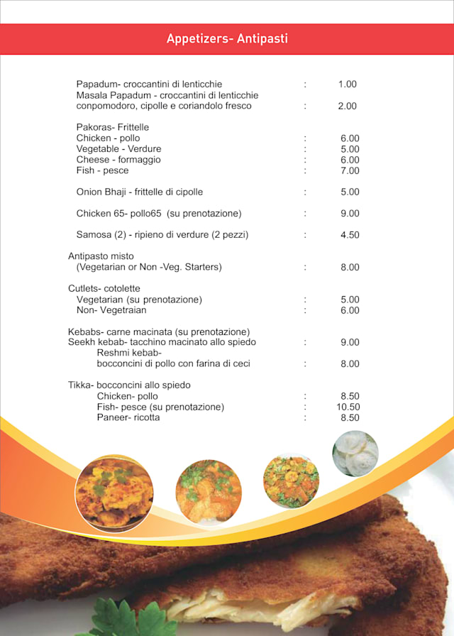 PDF Menu page 2