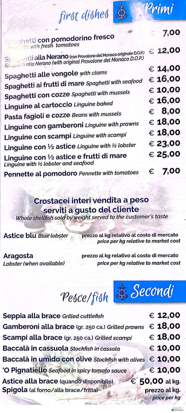 PDF Menu page 2