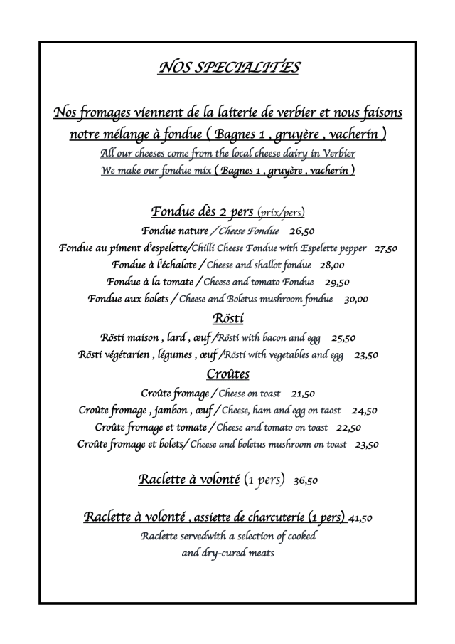PDF Menu page 2